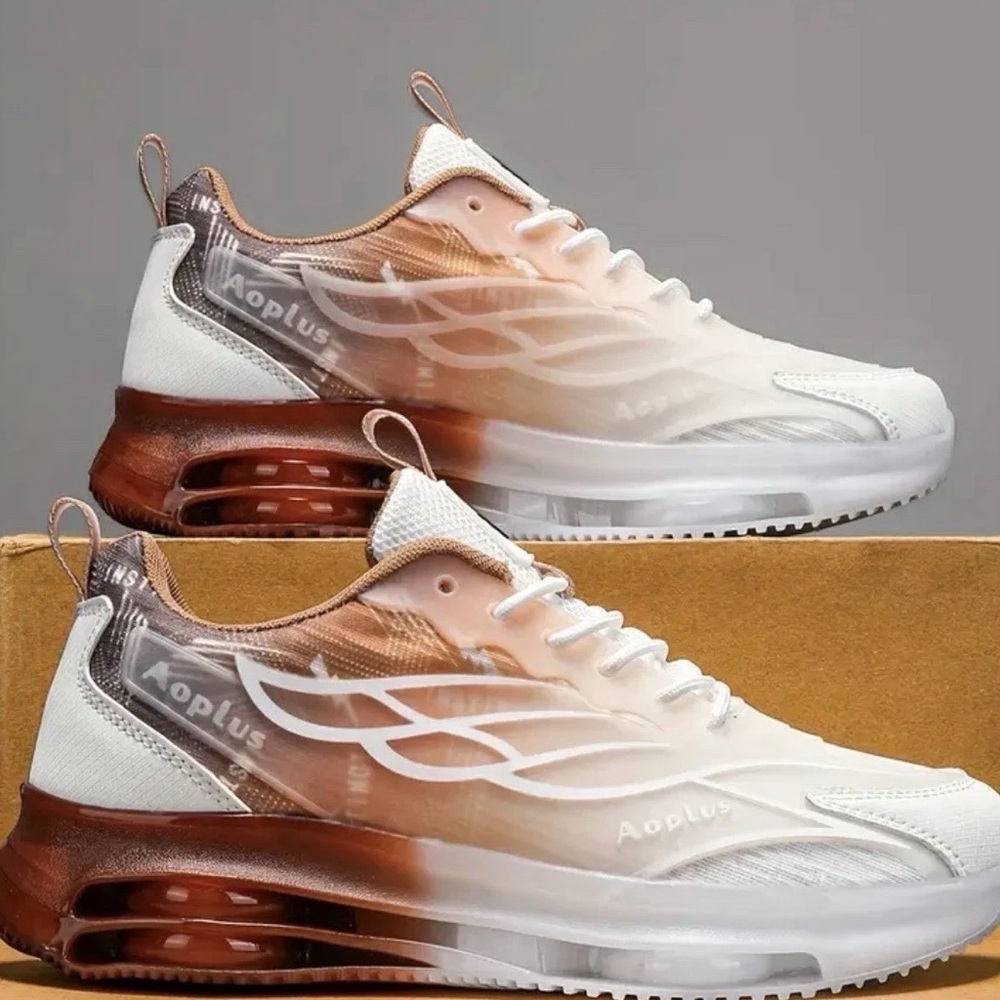 Stylish Gradient Sneakers - Picture 2 of 4